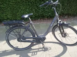 Fietsen | met Hulpmotor Mooie grijze elektrische Stella damesfiets te koop