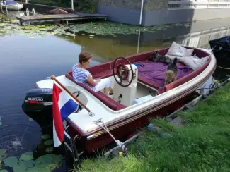 Liberty sloep 455 met Suzuki DF 9.9pk 4 stroke elektrisch start