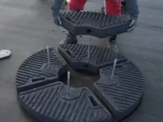 Daken en Dakkapellen Mobile anker punt verplaatsbaar 2 personen