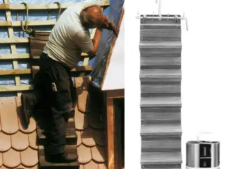 Doe-het-zelf en Verbouw Rubberen daklader oprolbaar voor schuinedaken