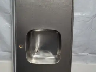 Keuken | Keukenelementen Rvs wasbak aanrecht met gootsteen. 180 cm