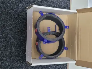 Brandmanchet voor het afdichten van doorvoeren bij brand.