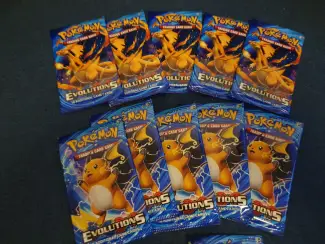 Verzamelkaartspellen | Pokemon Pokemon evolutions xy 10 stuks bieden naar waarde