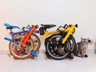 Gezocht: Vouwfietsen Gezocht Gevraagd van Brompton met 6 Versnellingen