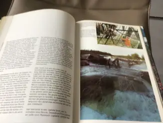 Boeken | Reisgidsen Boek,Prachtige boek van Lapland en de Lappen TOP exemplaar