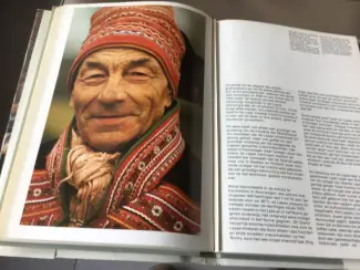 Boeken | Reisgidsen Boek,Prachtige boek van Lapland en de Lappen TOP exemplaar
