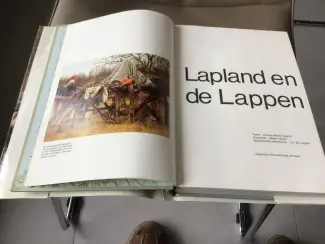 Boek,Prachtige boek van Lapland en de Lappen TOP exemplaar