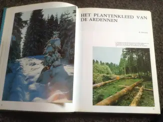 Boek v. natuur en h. klimaat v. in d. ardennen met mooie plaatsen