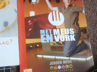 Kookboeken,met meus en vork,peutervoeding,fit & gezond TOP