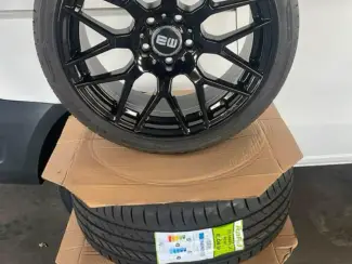 Autobanden 18 inch velgen 5x112 met banden 750.- Vw Audi Seat Skoda