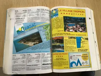 Reisboeken Boek Campingplaatsen internationale gids ,7000 plaatsen