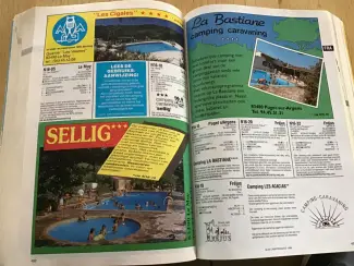 Reisboeken Boek Campingplaatsen internationale gids ,7000 plaatsen