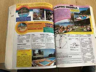 Reisboeken Boek Campingplaatsen internationale gids ,7000 plaatsen
