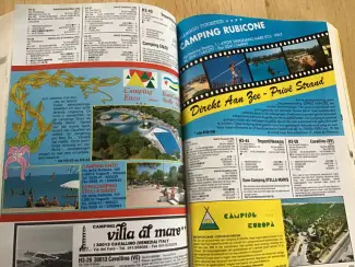 Reisboeken Boek Campingplaatsen internationale gids ,7000 plaatsen