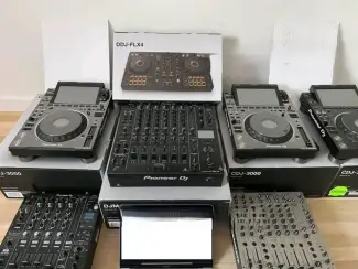 Nieu Pioneer CDJ-3000 /Pioneer DJM-A9 dj-mixer /Pioneer CDJ-Tour1