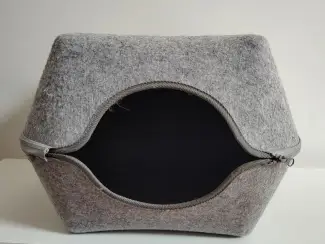 Katten Kattenhuis - Slaapplek - Pet House - Ritssluiting - tochtdicht