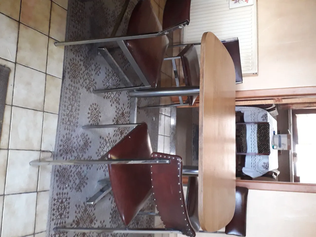 keukentafel + stoelen