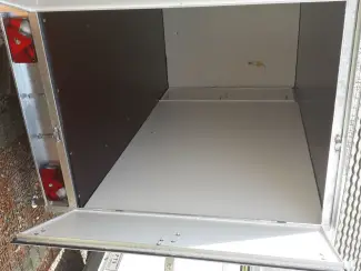 Aanhangwagens en Trailers gesloten aanhangwagen 1 as