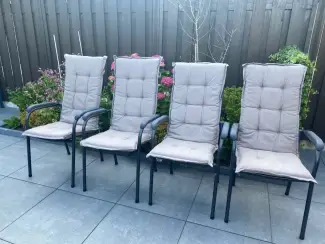 Tuinmeubelen 4 thuisspelend icl kussens