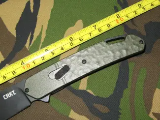 Militaria Zakmes CRKT Bona Fide OD Green in Doos