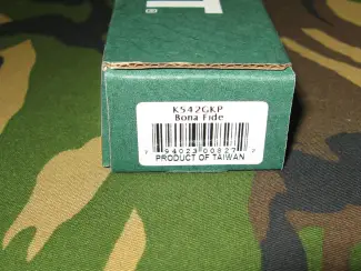 Militaria Zakmes CRKT Bona Fide OD Green in Doos