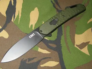 Militaria Zakmes CRKT Bona Fide OD Green in Doos