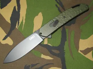 Militaria Zakmes CRKT Bona Fide OD Green in Doos