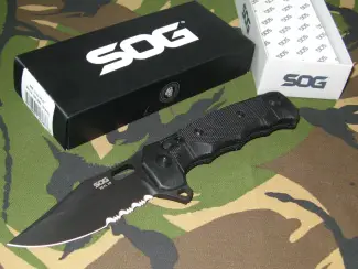 Zakmes SOG Seal XR US Navy Seals in Doos