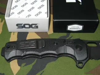 Militaria Zakmes SOG Seal XR US Navy Seals in Doos