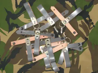 Lederen AK47 Bajonet Dragers DDR NVA Duitsland Rusland Oostblok