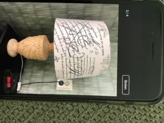 Lampen | Lampenkappen Twee aardewerken lampen inclusief kap