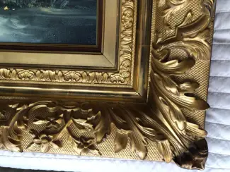 Woonaccessoires | Schilderijen en Lijsten Schilderij van schilder F. de Jong