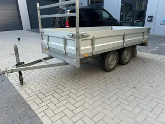 Plateau aanhanger 750 kilo