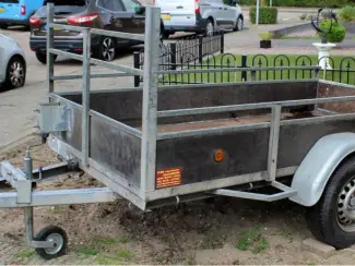 Open aanhanger – 250 x 130 cm – inclusief accessoires