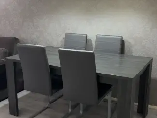 Woonkamer set 4-delig, kleur: grijs Spotprijs!!