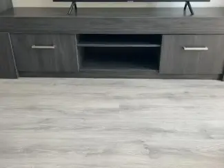 Complete inboedels Woonkamer set 4-delig, kleur: grijs Spotprijs!!