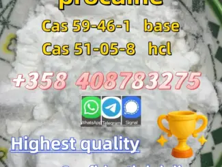 Procaine Cas 59-46-1 And Procaine Hydrochloride Or Procaine Hcl C