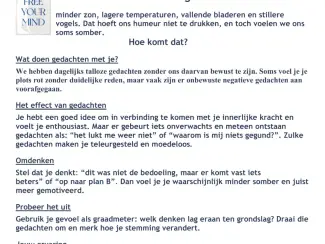 Wil je veranderen? 