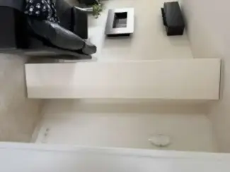 Kasten | Wandmeubels 2 Design kasten beige gespoten.