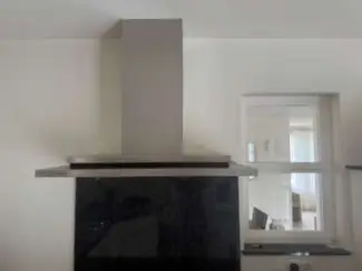 Keuken | Complete keukens Aanbouwkeuken Beige (Vanille) met RVS handgrepen, maten zie teken