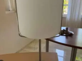 Lampen | Vloerlampen RVS vloerlamp, tafellamp, en wandlampen