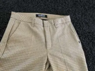 Broeken en Pantalons Nickjeans geruite broek mt 34