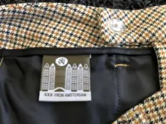 Broeken en Pantalons Nickjeans geruite broek mt 34