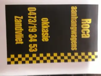 Aanhangwagens en Trailers gesloten aanhangwagen