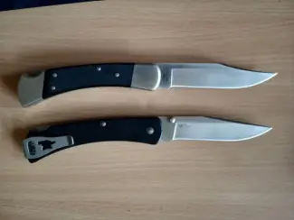 Diverse Advertenties Buck Knife 110 Pro en Buck 112 Ranger Slim Pro