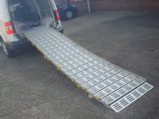 Overige Auto-onderdelen Oprijplaat Roll a Ramp oprolbaar