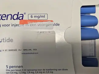 Afvallen met behulp van prik.