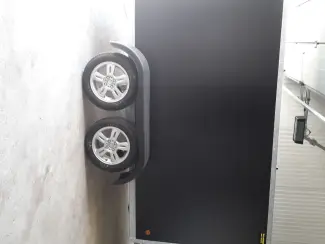 Aanhangwagens en Trailers gesloten aanhangwagen met valdeur