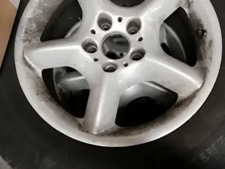 Winterset bandan en velgen BMW X5 E53