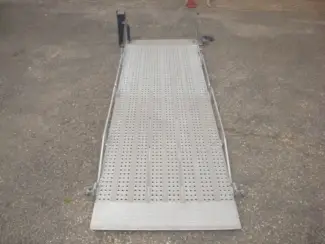 Gereedschap Aluminium Oprijplaat Rampe Opvouwbare 300x80 cm